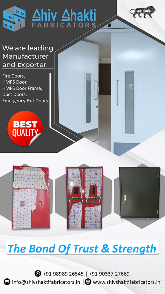 Emergency Exit Door Manufacture