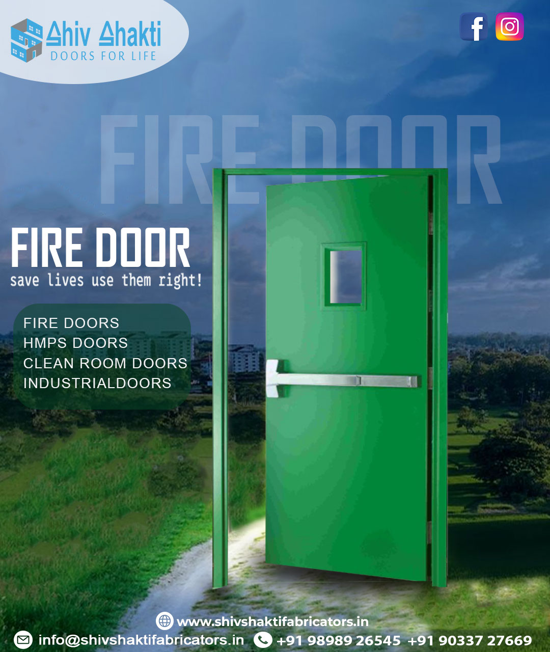 2HRS Fire Resistant Doors Manufacturers